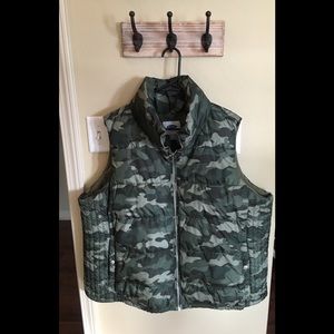 Plus Size Fleece Lined Vest